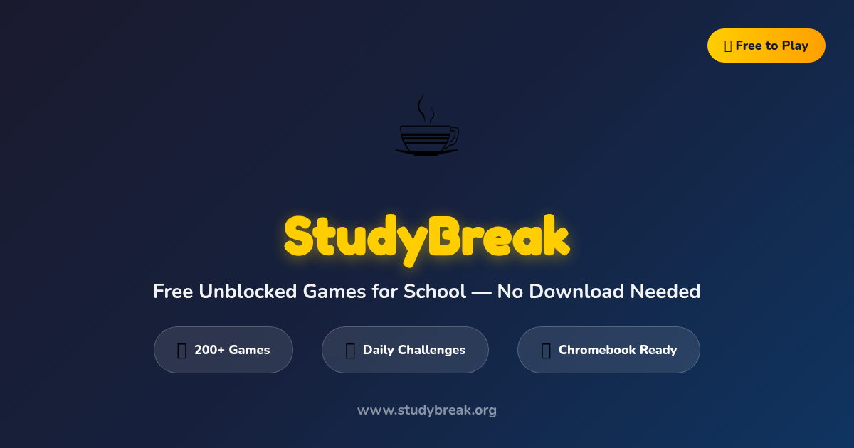 Chromebook Games — Free Unblocked HTML5 Games | StudyBreak